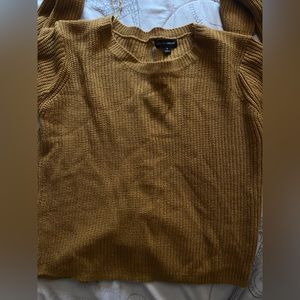 Warm knitted sweater